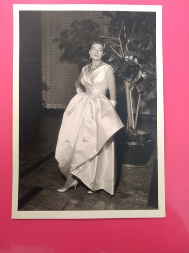 Vecchia foto bella donna - , un
