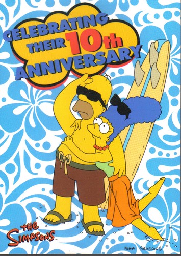 Simpsons 10th anniversary - simpsons,