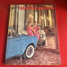 QUATTRORUOTE RIVISTA ORIGINALE EDIZIONE N.10 OTTOBRE 1961
