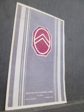 CITROEN MILANO BROCHURE