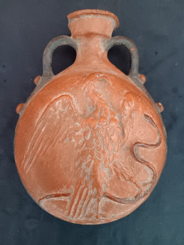 Fiasca del pellegrino reperti - fiasca,