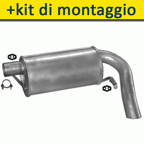 Silenziatore marmitta - silenziatore,