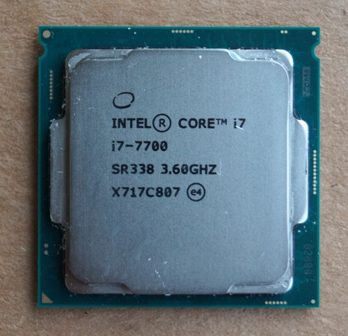 Intel core 7700 60ghz 8mb - 3.60ghz,