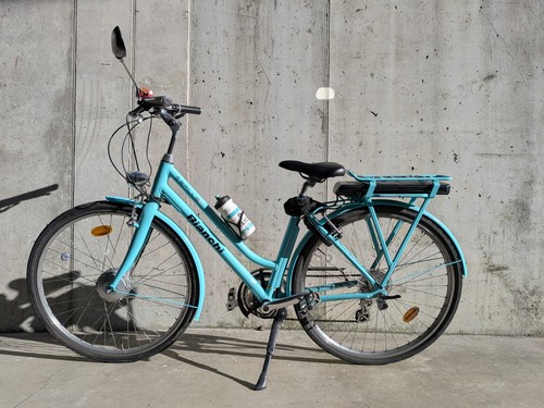 Bicici elettrica donna bianchi - elettrica,