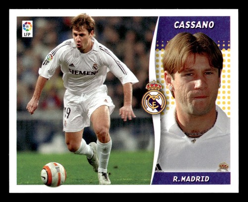 Cassano base panini liga real - cassano,