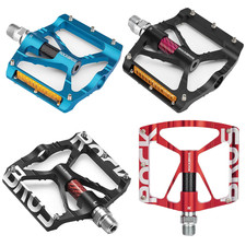 ROCKBROS Pedali Bici Pedale 9/16" Alluminio Alluminio Piattaforma Piattaforma MTB Pedali