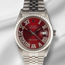 Rolex 36mm Datejust Acciaio