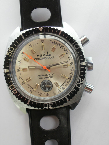 Ruhla chronograph system