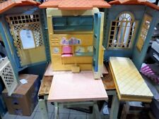 Barbie Casa delle Bambole Blu Pieghevole 1998 Vintage Mattel