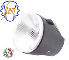 OTTICO FARO ANTERIORE COMPLETO SIEM GRIGIO PIAGGIO SI PRIMA SERIE DAL 1979