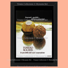 Anni ' 80  * Pubblicità Originale "Ferrero Rocher, La Specialità dal Cuore Sorpr