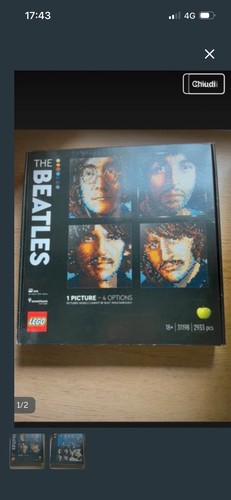 Lego art the beatles - art,