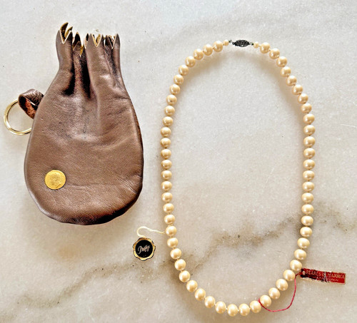 Collana perle imitazione - collana,
