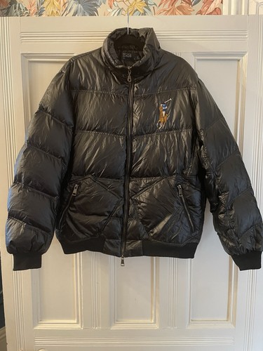 Giacca puffer lucida ralph - giacca,