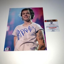 Harry Styles foto firmata One