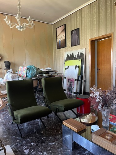 Poltrona design vintage p40 - design,