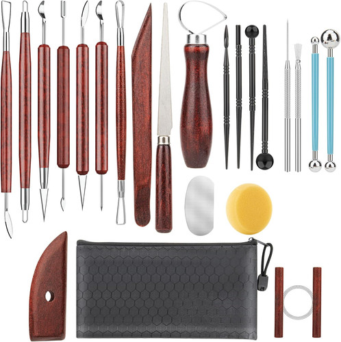 23pcs clay sculpting - clay, set