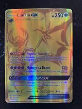 Pokémon Card Lunala GX FULL GOLD 172/156 Good-excellent ENG
