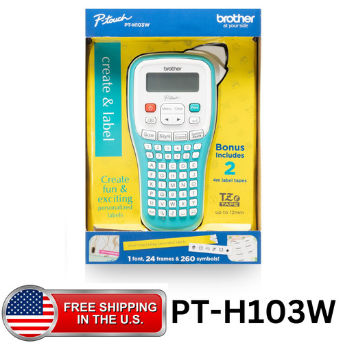 New brother h103w touch - brother, pt-h103w