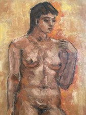 Bella Pittura Arte Donna Nuda