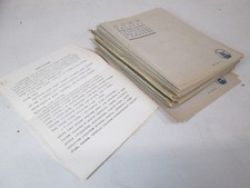 LOTTO 1951 BOKC CICLOSTILATI COMUNISMO RUSSIA URSS UNIONE SOVIETICA STALIN SC73