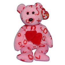 Ty Beanie Baby Hug hug - MWMT (Bear 2005) Valentines