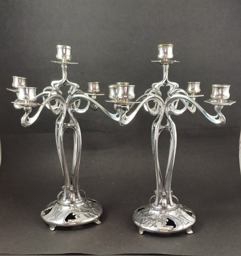 Candelabri stile liberty in - 2,