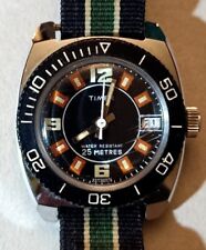 Timex 25 metres orologio diver carica manuale