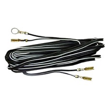 Cavo luce bicicletta 2 fili 2,20 m - adatto per dinamo con connettori piatti