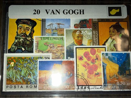 Francobolli van gogh - francobolli,