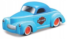 1:64 1941 Willys Coupè blu