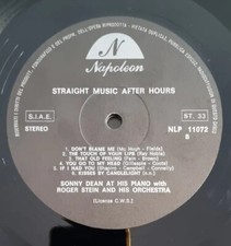 Estremamente Raro Jazz - Sonny Dean , Straight Music / After Hours 12'' Italy