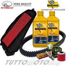 Tagliando KYMCO XCiting 400 I-S E4 2019 2020 2021 Kit Olio Bardahl XTM Revisione