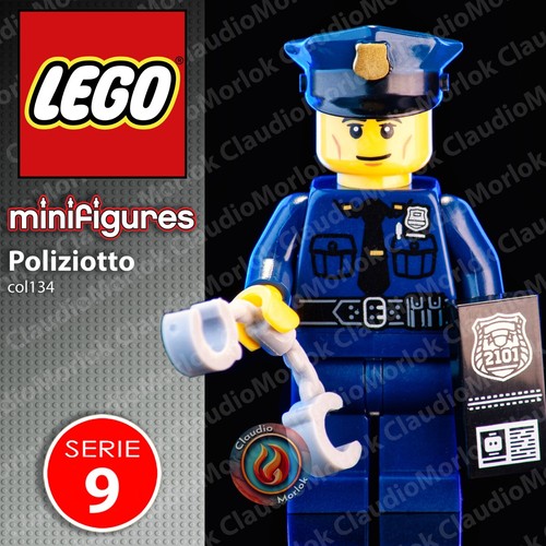 Lego poliziotto minifigure - poliziotto,