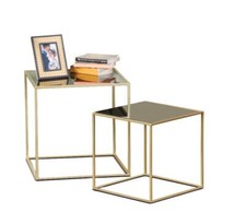 Set 2 Tavolini Quadrati