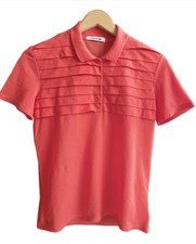 Lacoste Womens Coral Polo Top