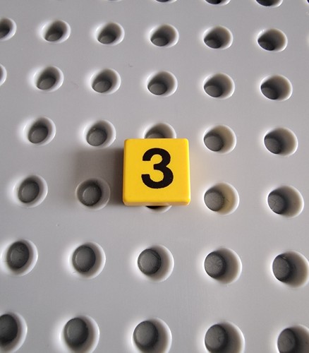 Lego piastrella 1x1 stampata - piastrella,