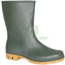 1PAIA STIVALI IN PVC VERDI A