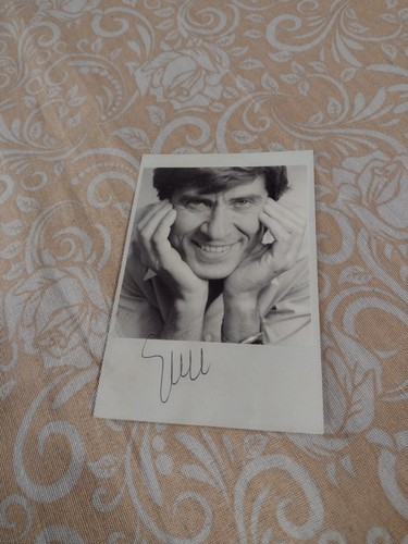 Autografata gianni morandi - autografata,