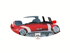 Strisce adesive cofano bianche