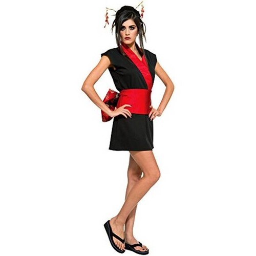 Costume geisha con bastoncini