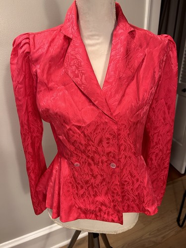 Argenti red 80s silk - argenti,