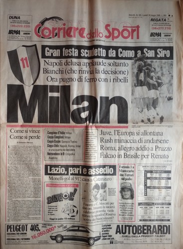Corriere dello sport anno 1988 - anno,