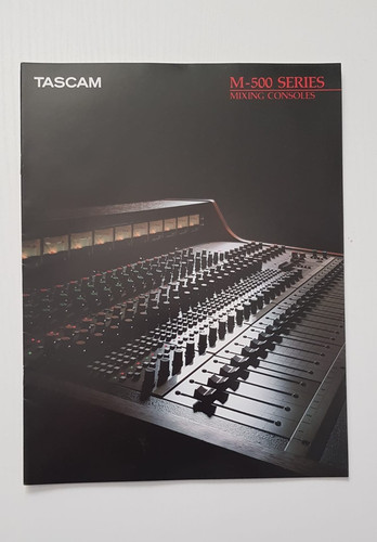 Tascam depliant brochure - depliant,