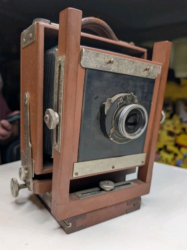 Vtg eastman kodak 4x5 wooden - eastman,