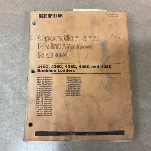 Cat caterpillar 416c - cat, 436c