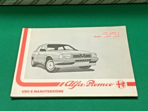 Alfa romeo libretto uso - libretto, e
