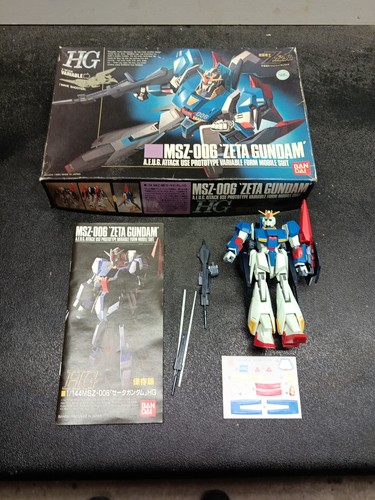 Bandai msz 006 zeta gundam - zeta,