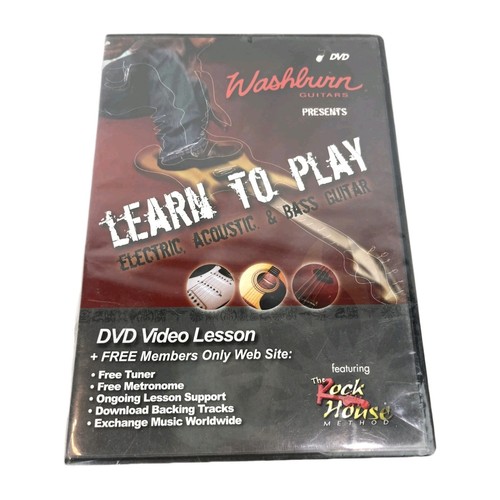 Washburn dvd learn play - washburn,
