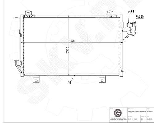 Condensatore climatizzatore - condensatore,